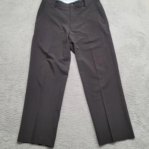 FJ FootJoy Pants‎ Mens 34x30 Black Golf Outdoors Casual Flat Front Mid Rise Logo